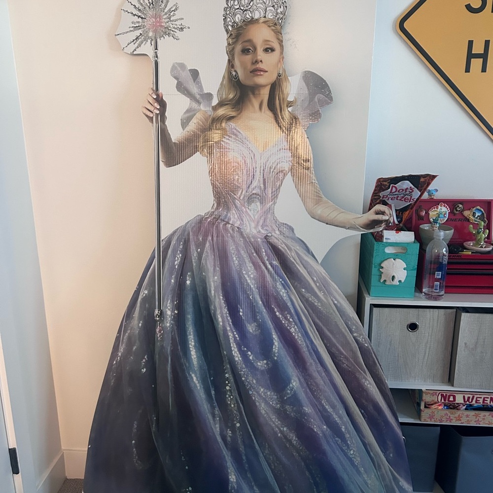Glinda life size cardboard cutout